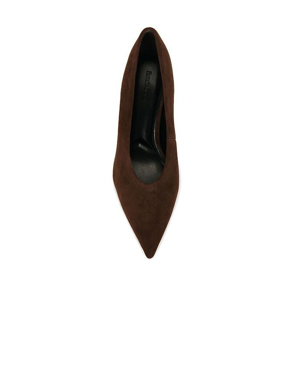 FAVORITE DAUGHTER Brown Zoe Pump