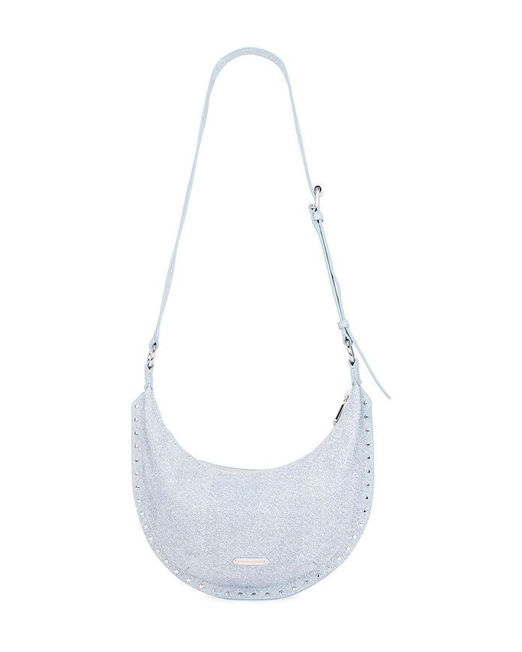Rebecca Minkoff White Darren Small Crescent Xbody