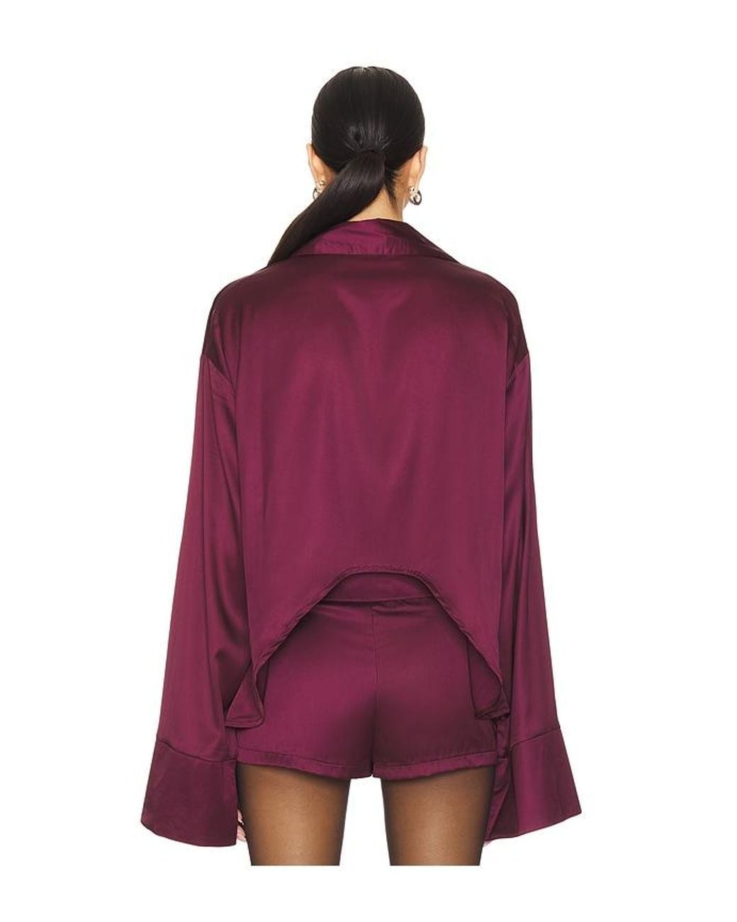 BY.DYLN Purple Andi Shirt
