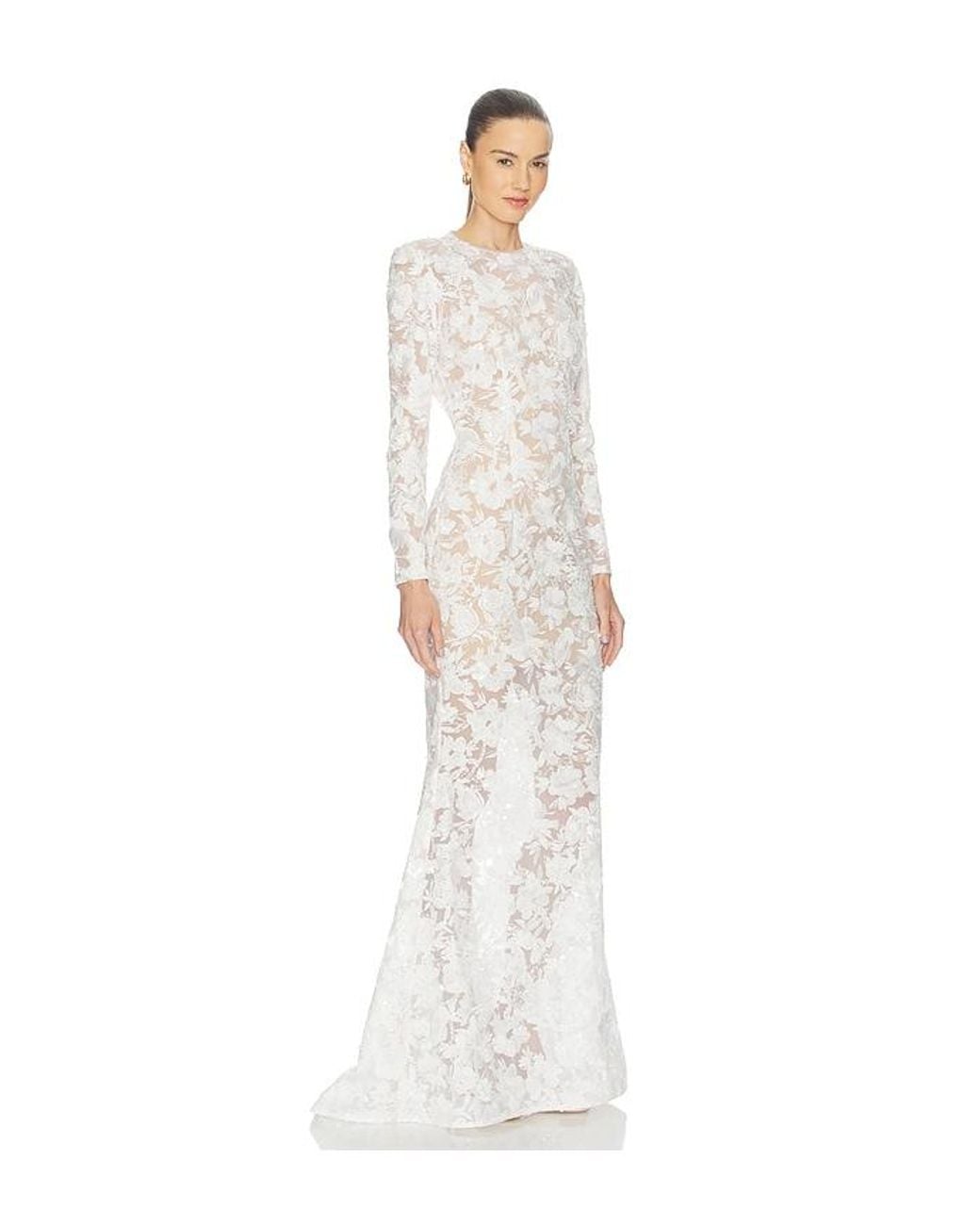 Nadine Merabi White Sasha Dress