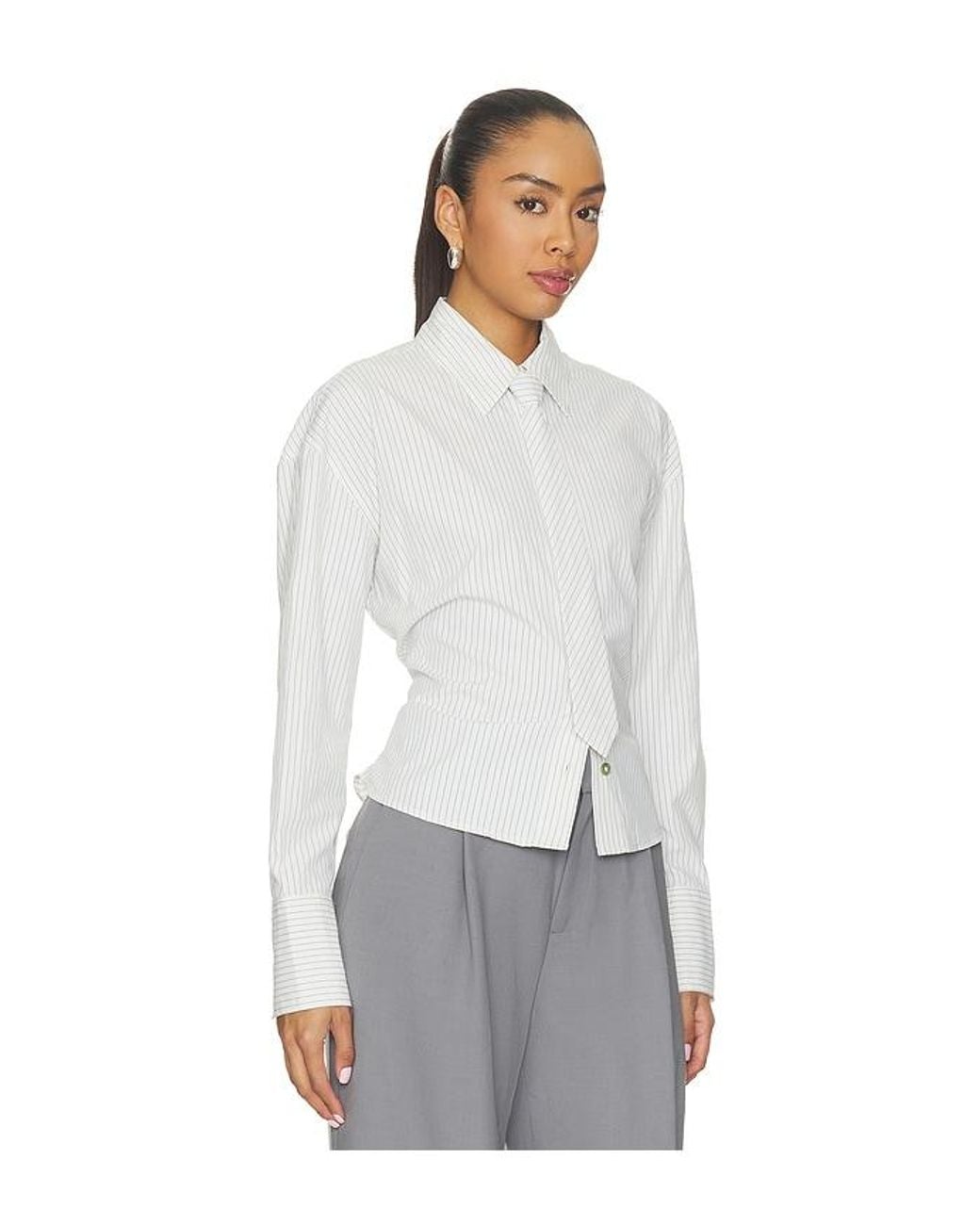 Nia White Cordelia Shirt