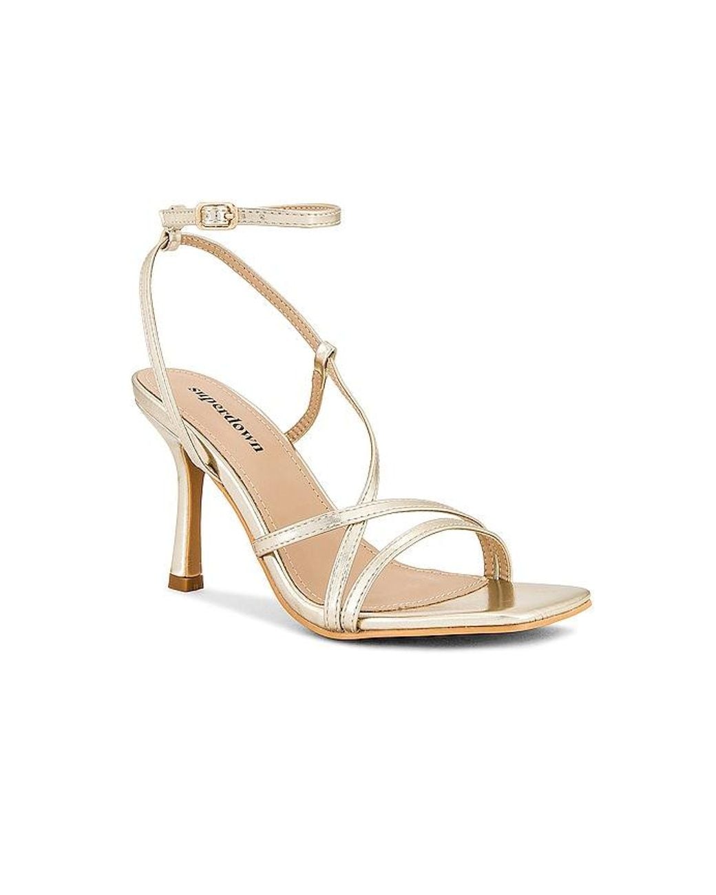 superdown White Luna Heel