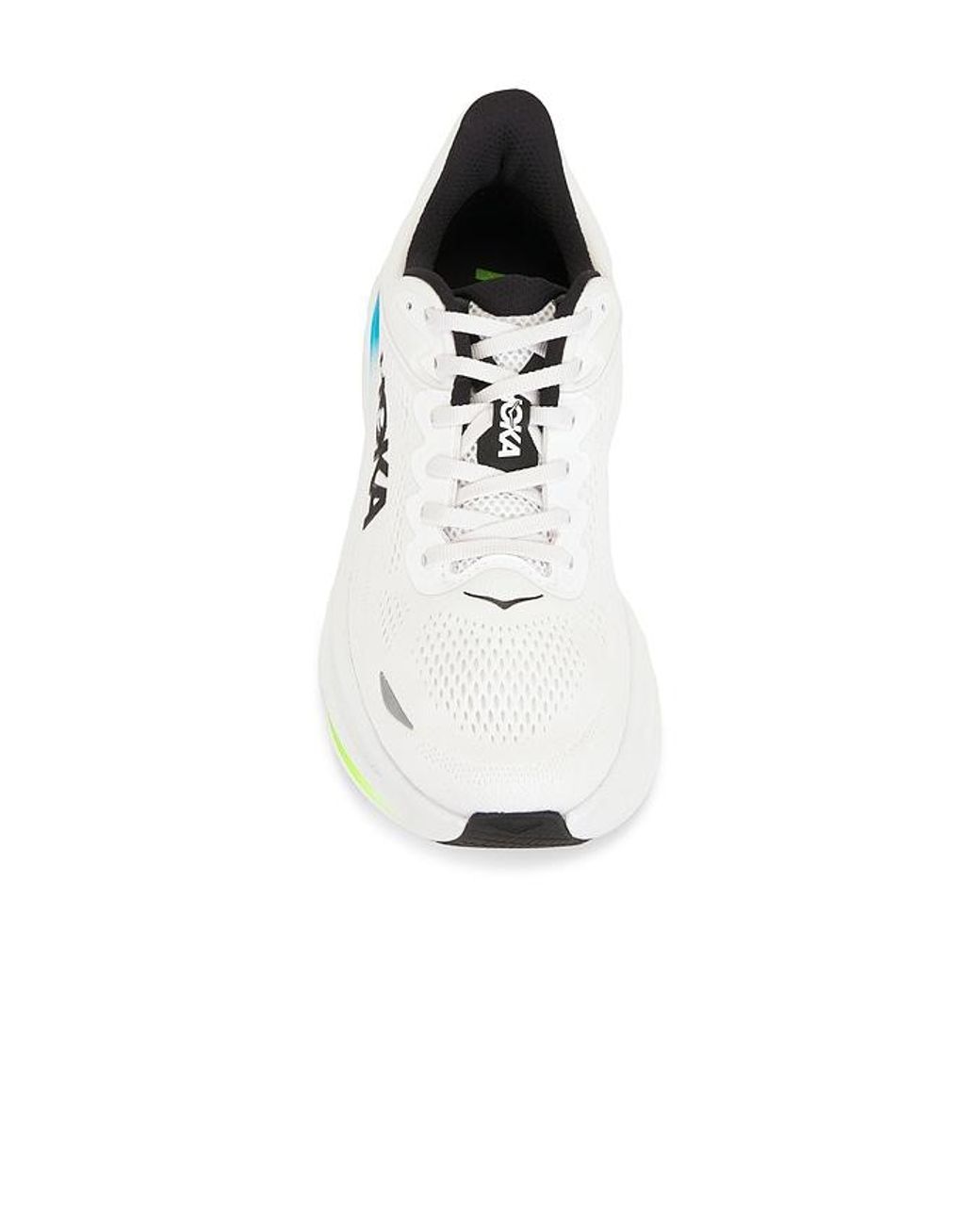 Hoka One One White Bondi 9 Sneaker for men