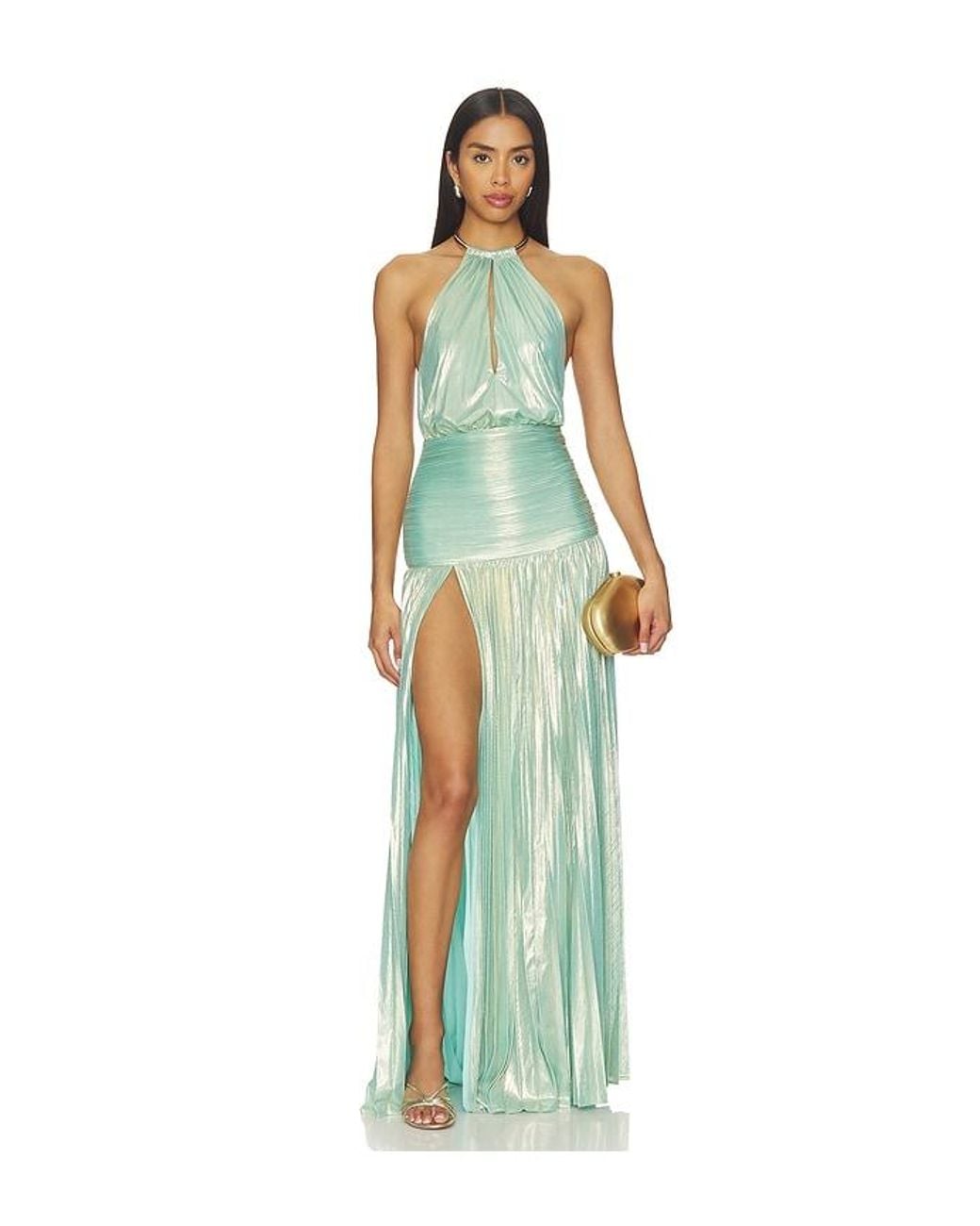 retroféte Blue Faelina Dress
