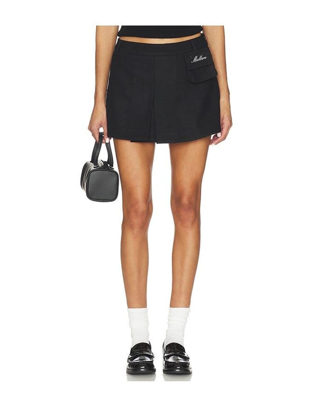 Malbon Black Rosie Skirt