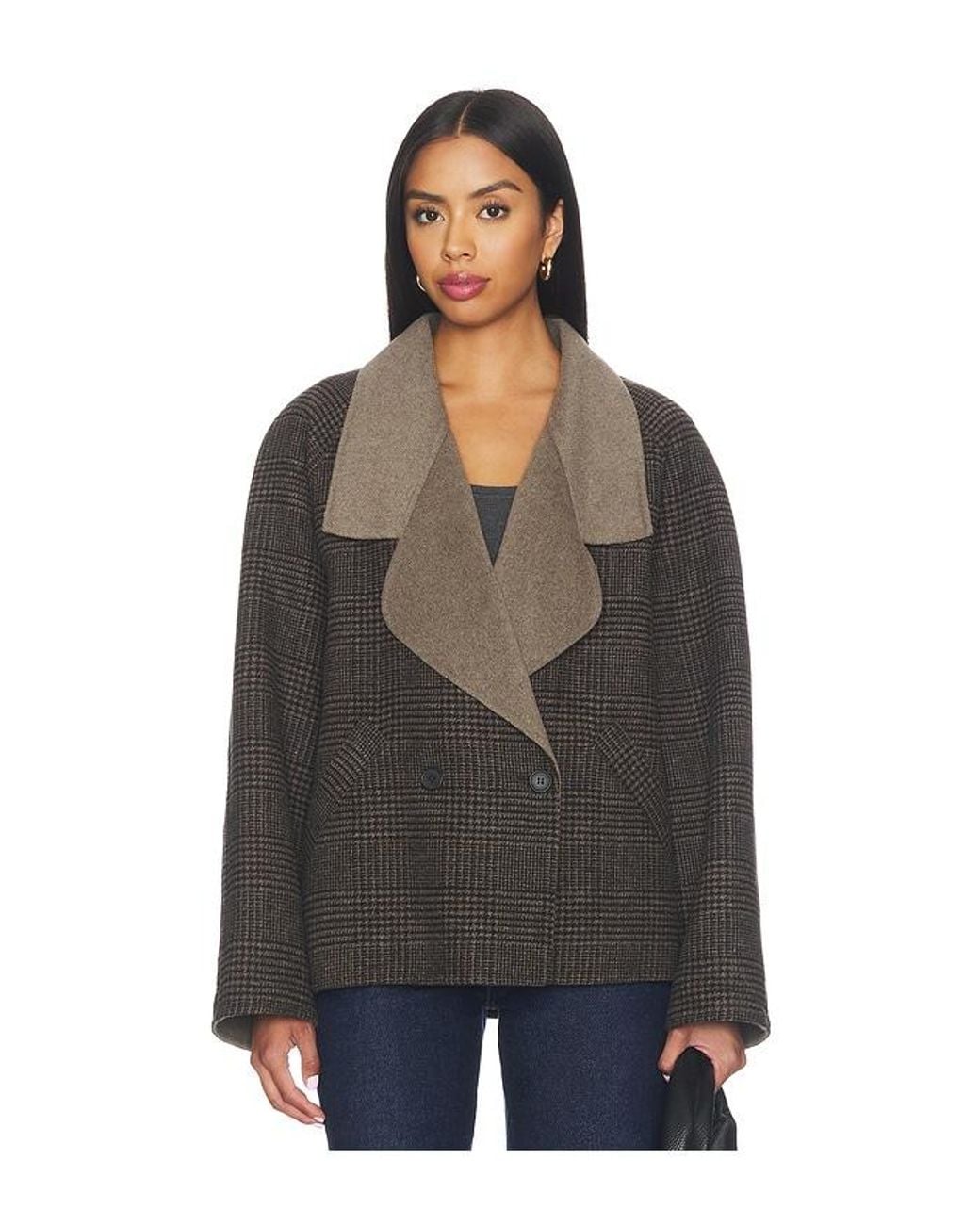 FAVORITE DAUGHTER Black The Cameron Coat