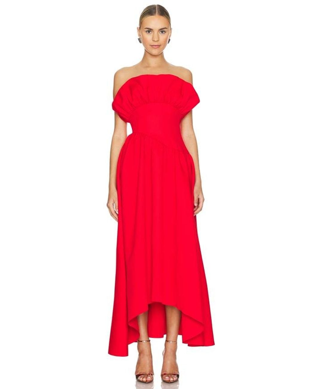 Elliatt Red Laurel Dress