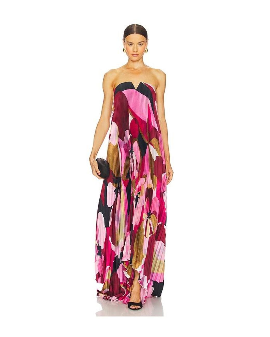 L'idée White X Revolve Tie Gown