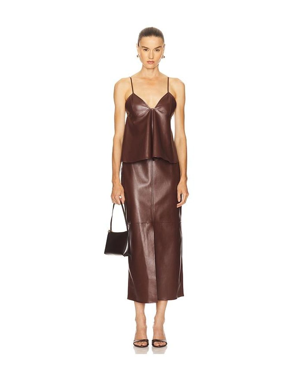 Cala De La Cruz Brown Joan Top
