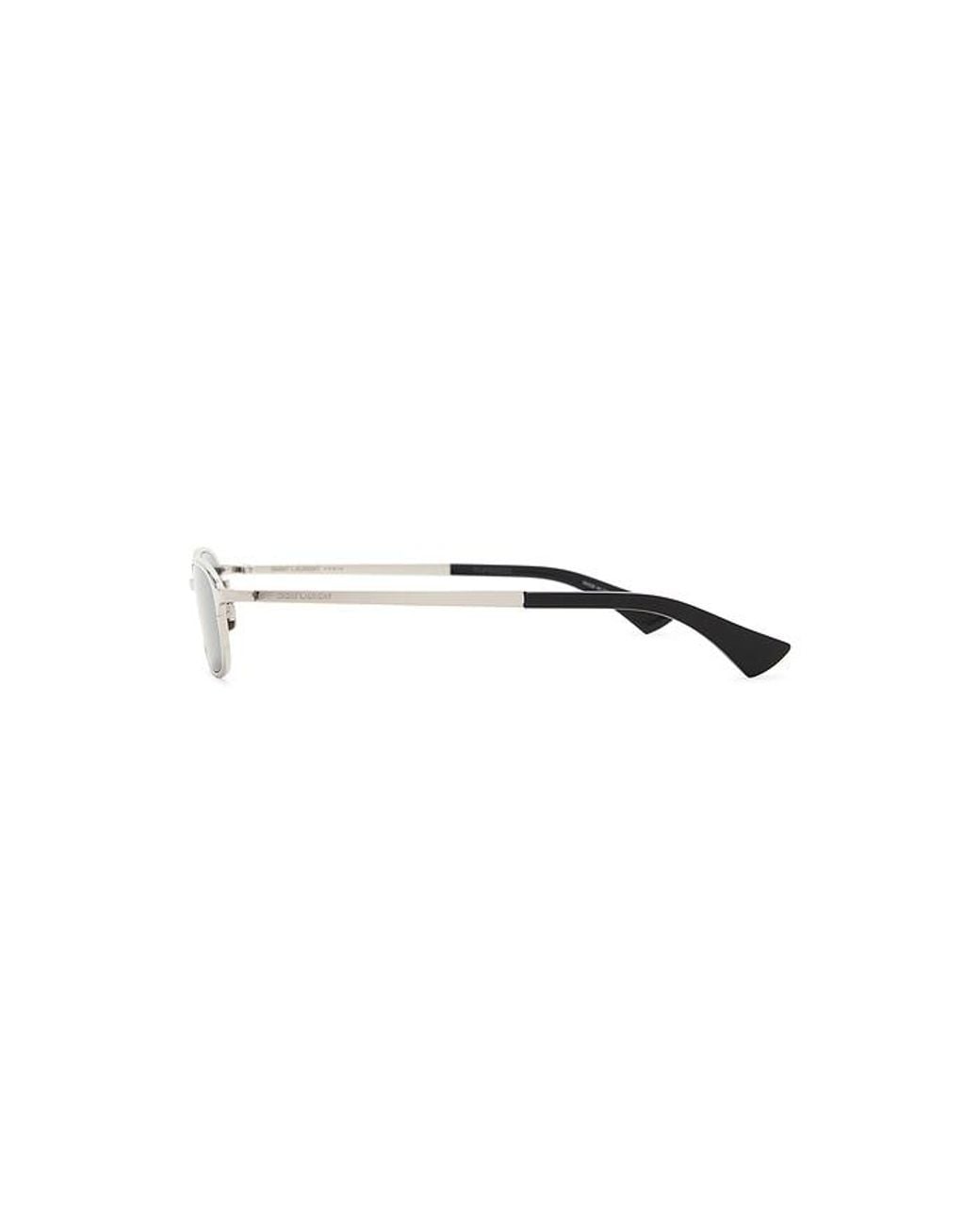 Saint Laurent Metallic Sl Mia Sunglasses for men