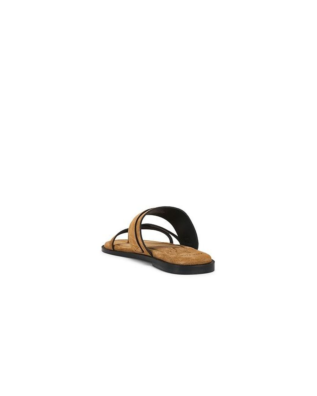 Free People Metallic Belted Cross Strap Sandal
