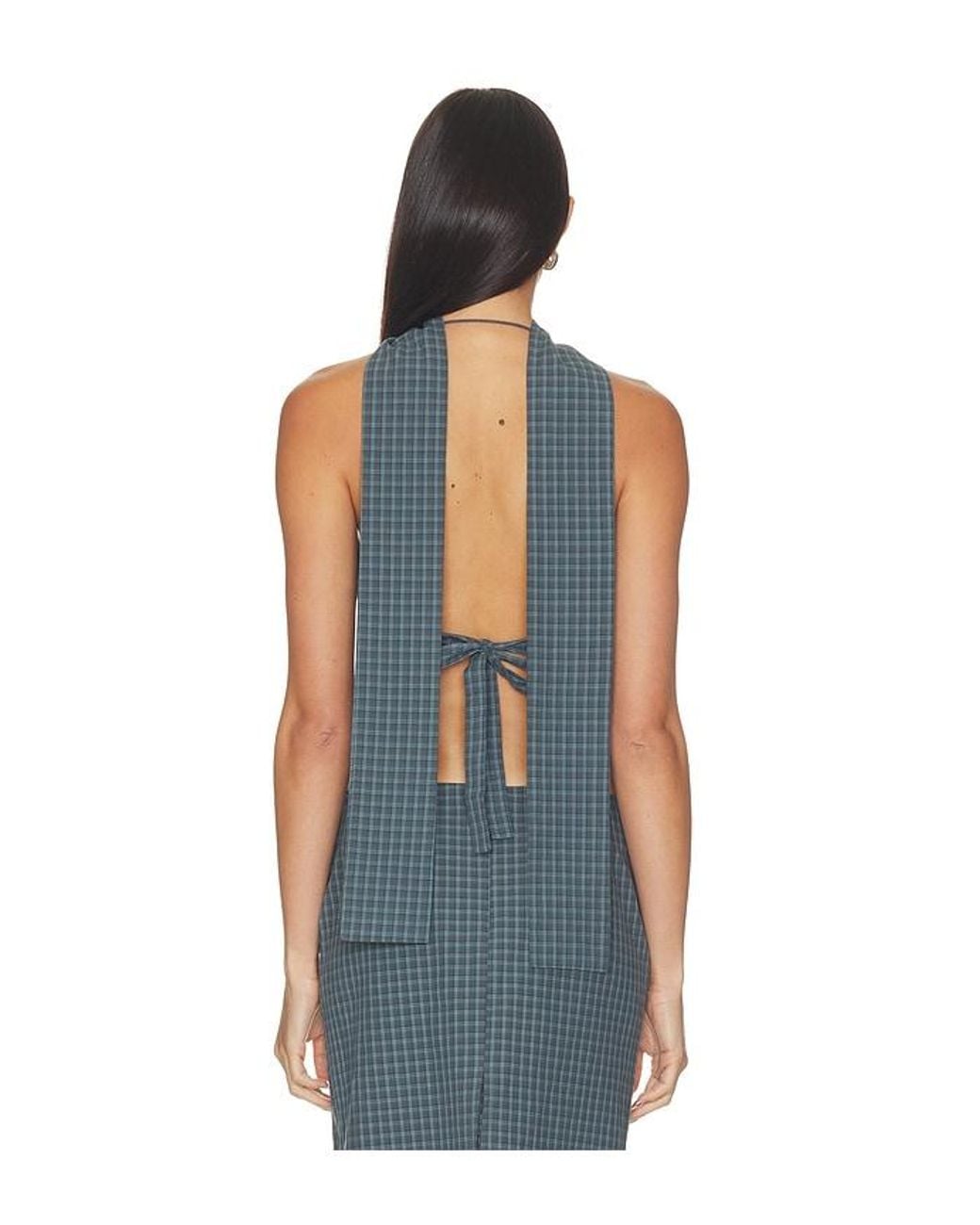 Lioness Blue Play On Halter Top