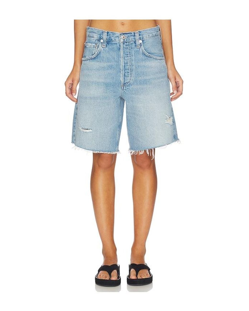 Citizens of Humanity Blue Ayla Short
