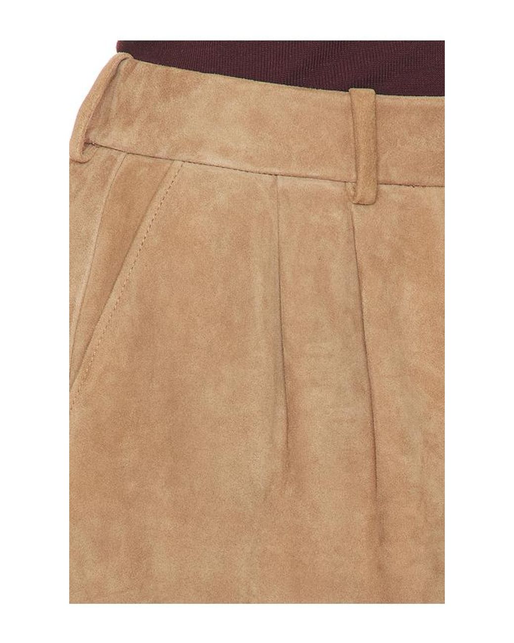 FRAME White The Slant Short