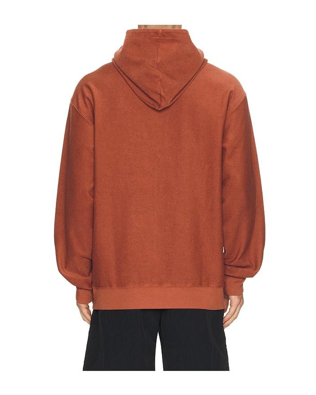 Legends Orange Fairfax Reverse Terry Hoodie for men