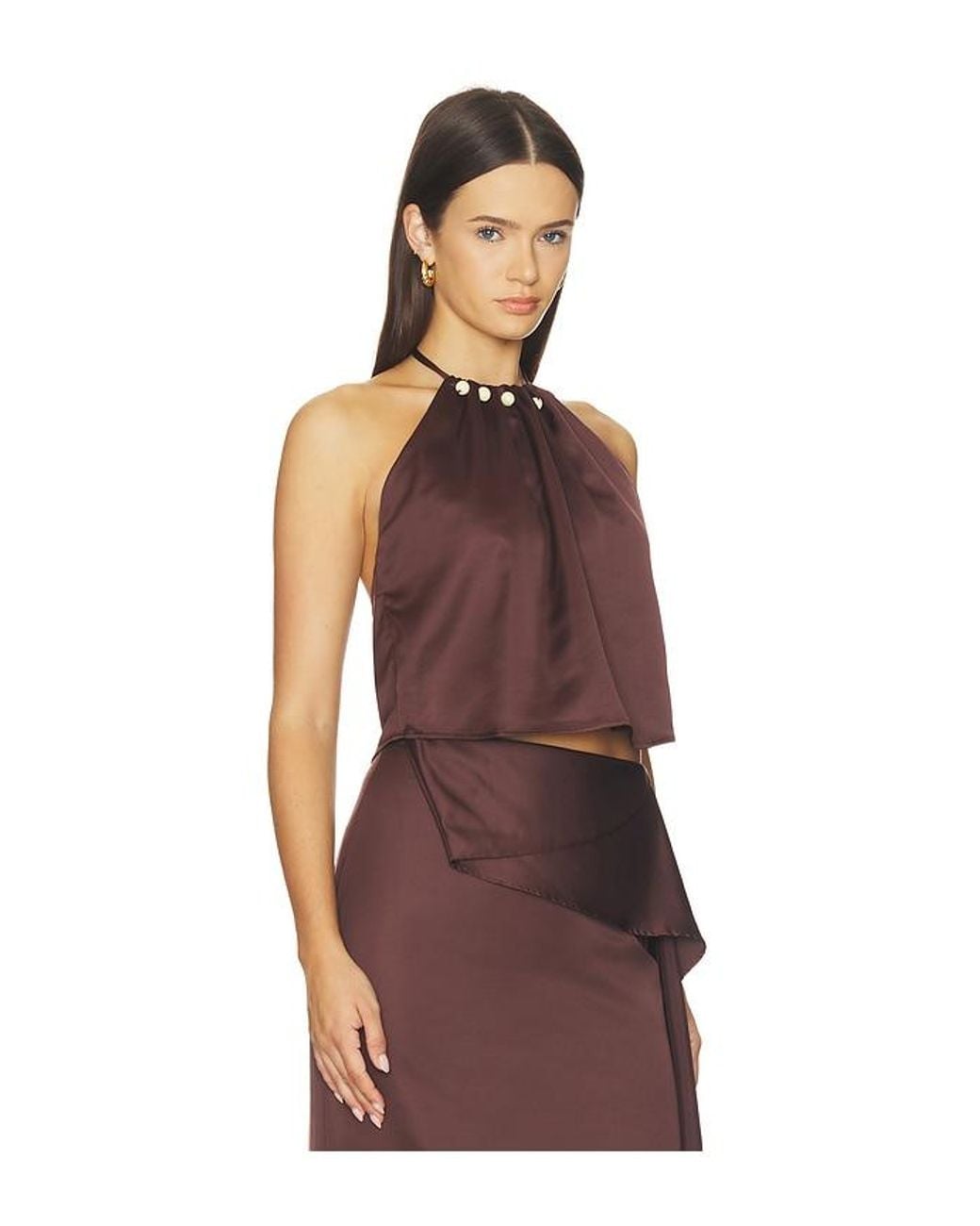 Lorena Top en Brown Baobab