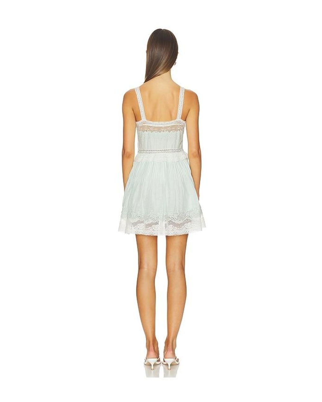 LoveShackFancy White Hadlee Dress