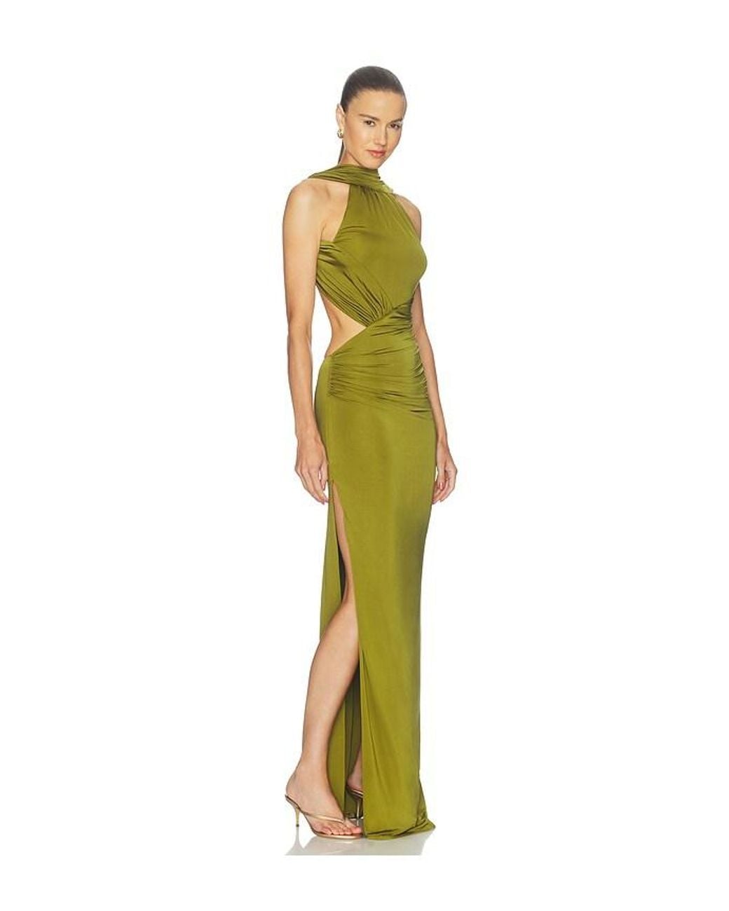 Nbd Yellow Avantika Gown