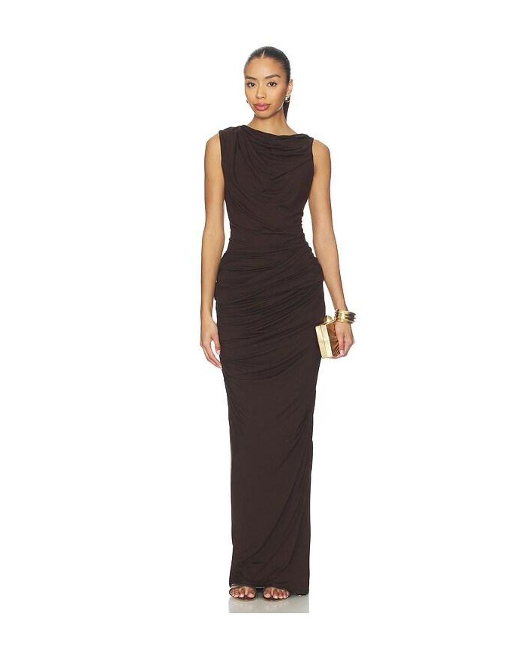 Entire studios Black Drape Tank