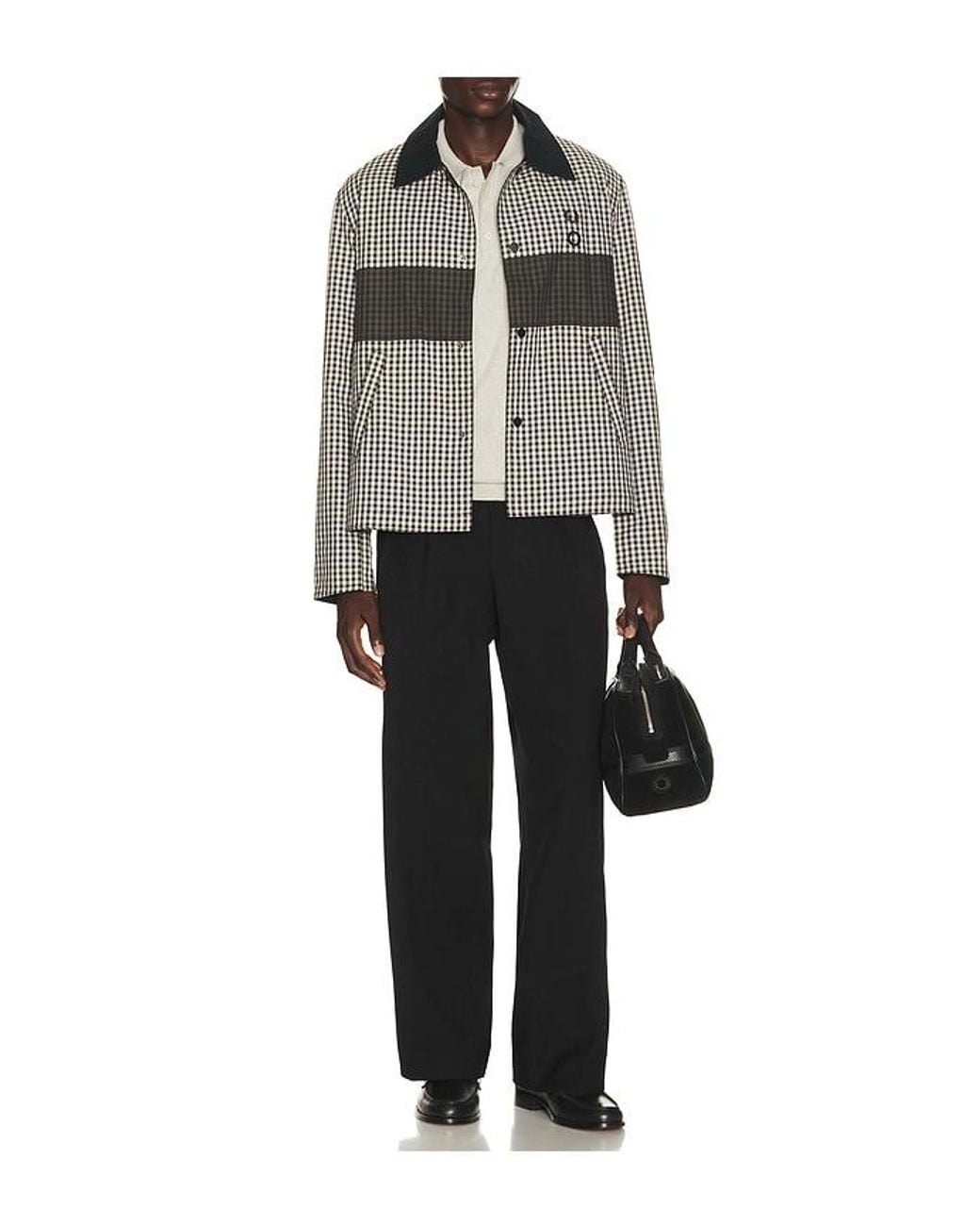 Fred Perry Gray X Craig Reversible Jacket for men
