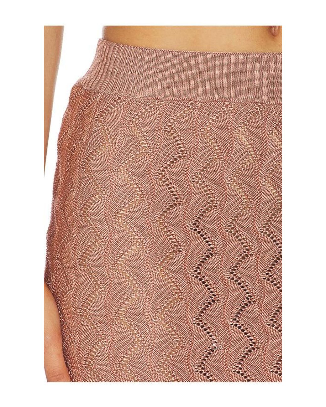 AZULU White Lorenzo Midi Skirt