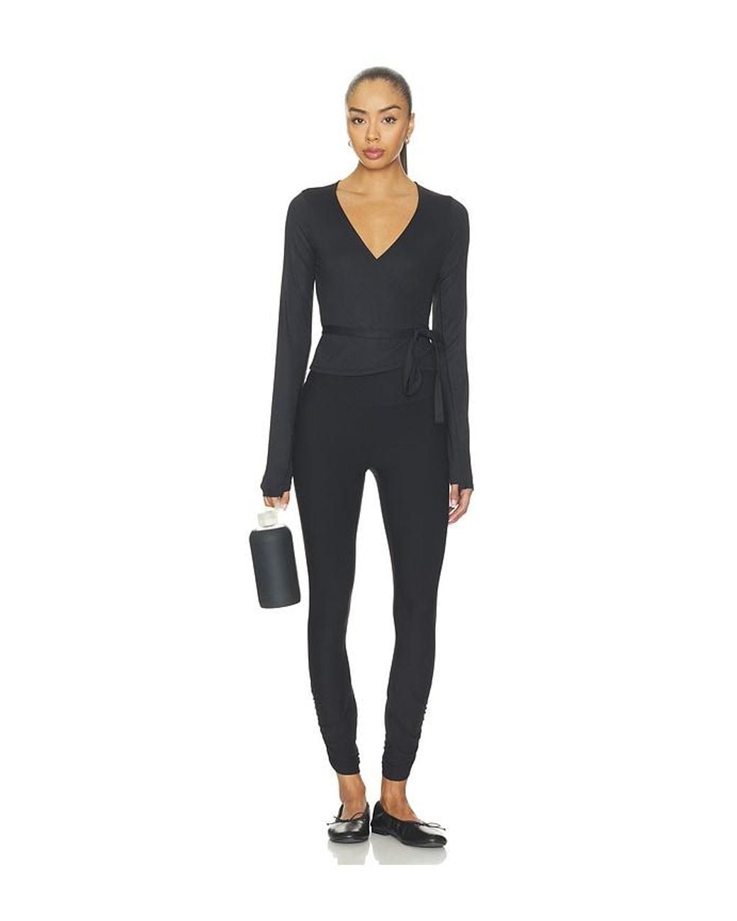 Spanx Black On Form Ballet Wrap