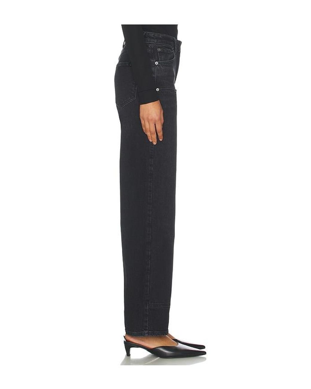Rails Black Getty Workwear Pant