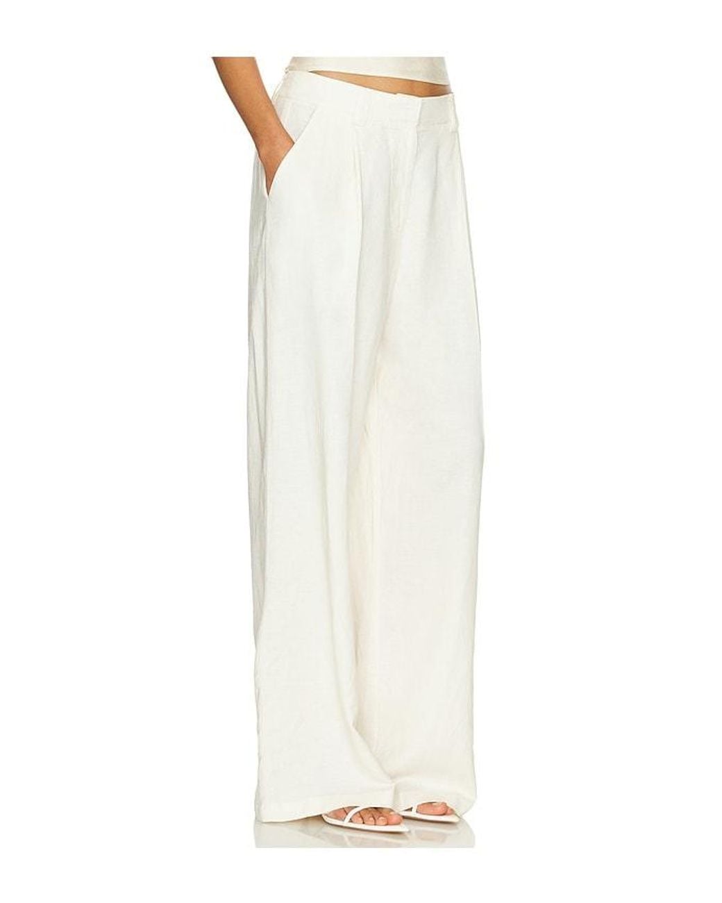 Lioness White La Quinta Pant