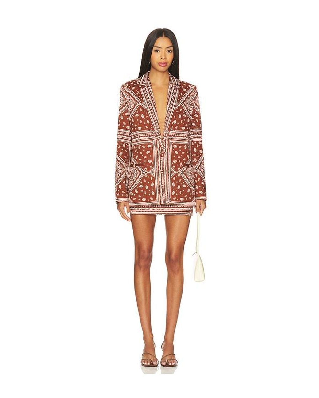 Amanda Uprichard Orange Hope Skirt