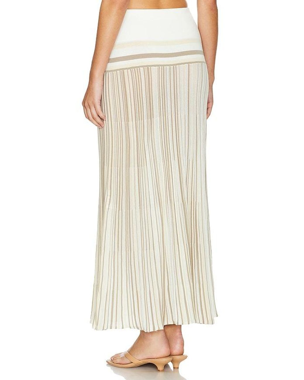 Faithfull The Brand White Citara Skirt