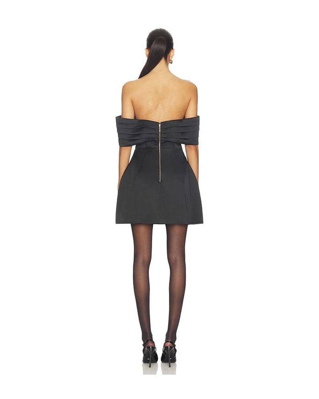 Elliatt Black Hope Tulip Mini Dress