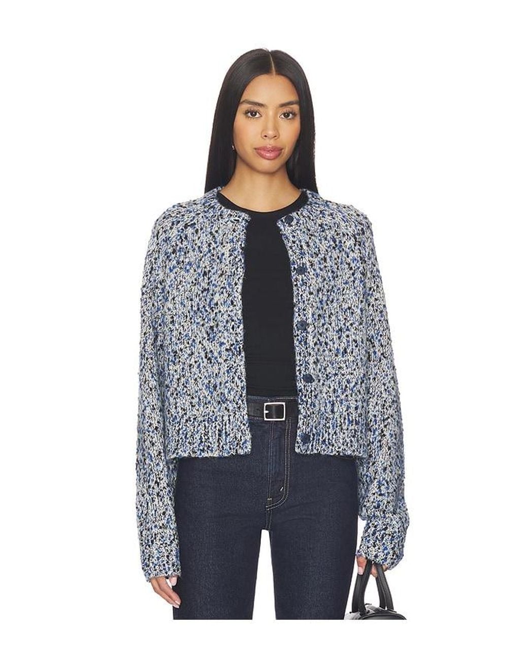 ALIGNE Blue Tania Nep Cardigan