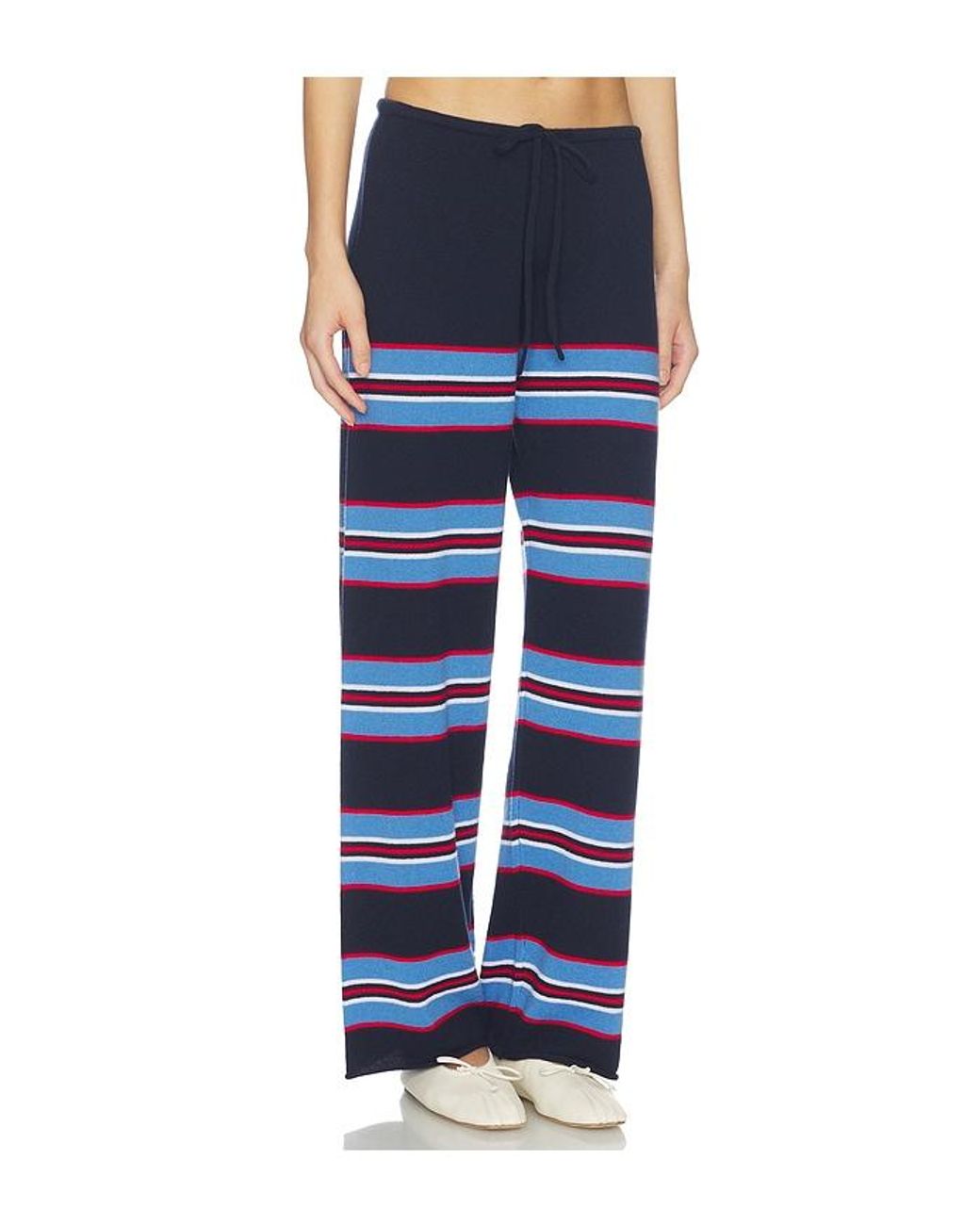 Frankie's Bikinis Blue Jude Cashmere Pant