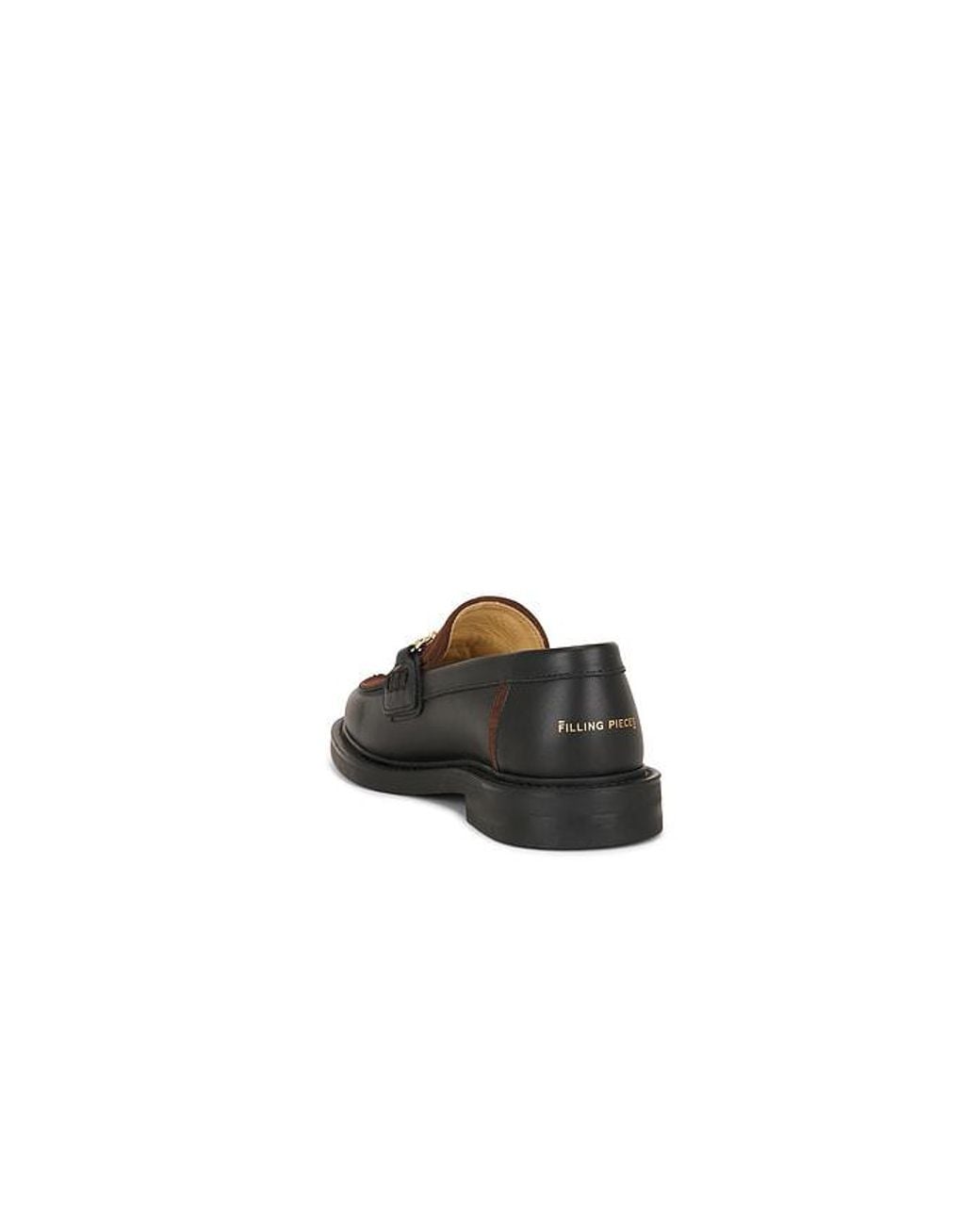 Filling Pieces Black Hazy Loafer for men