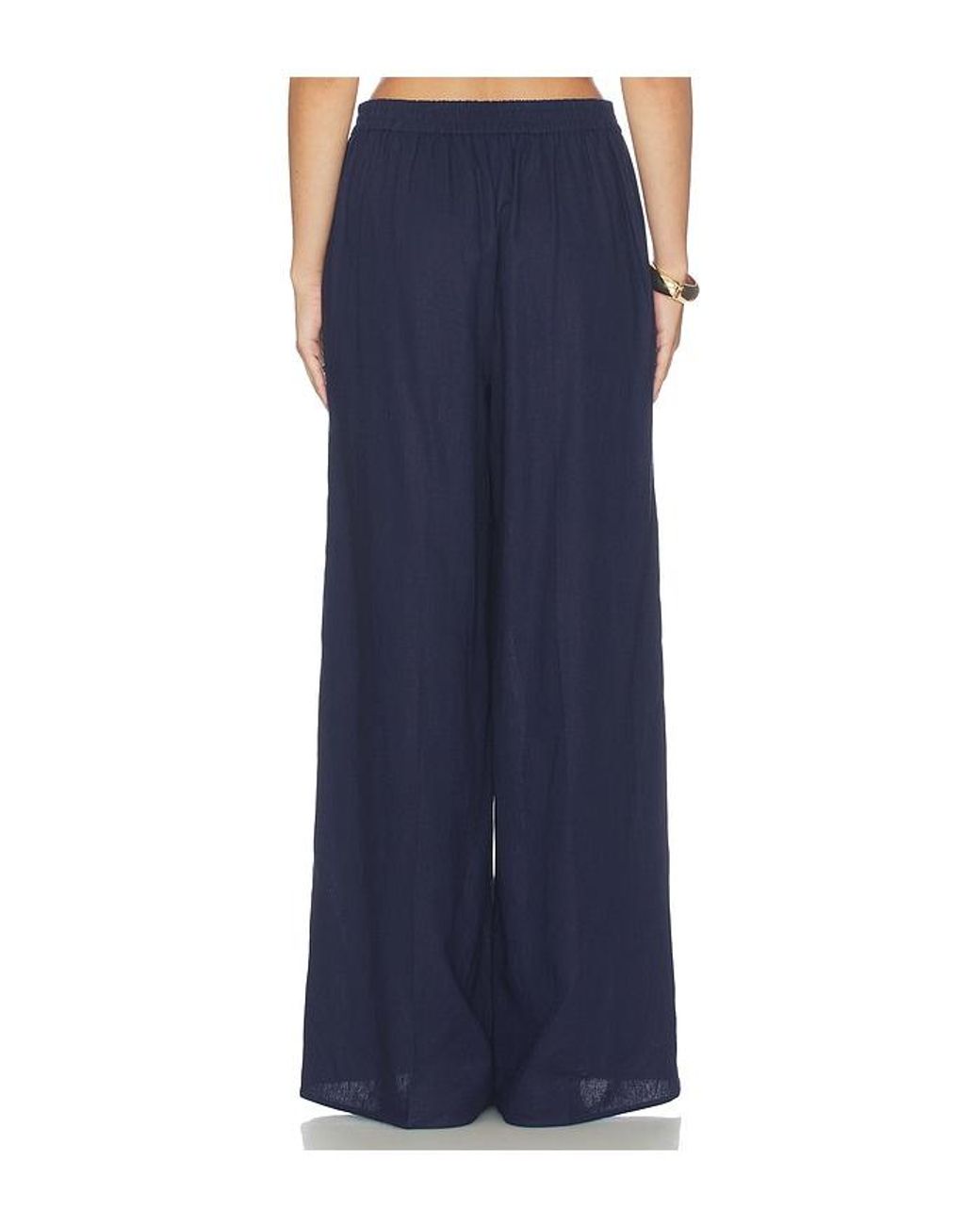 Generation Love Blue Kelela Linen Pants