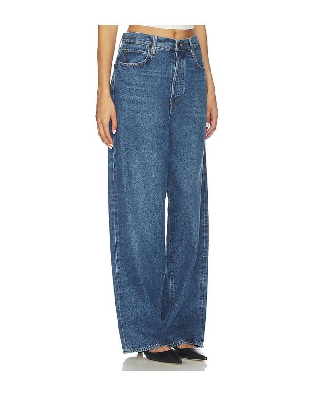 FRAME Blue X Amelia The Detour Jeans