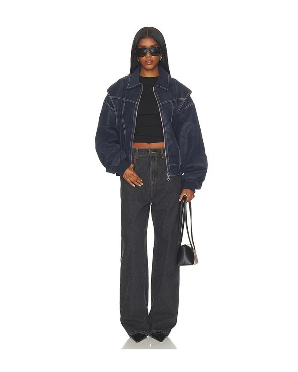 Lioness Blue Vista Bomber Jacket