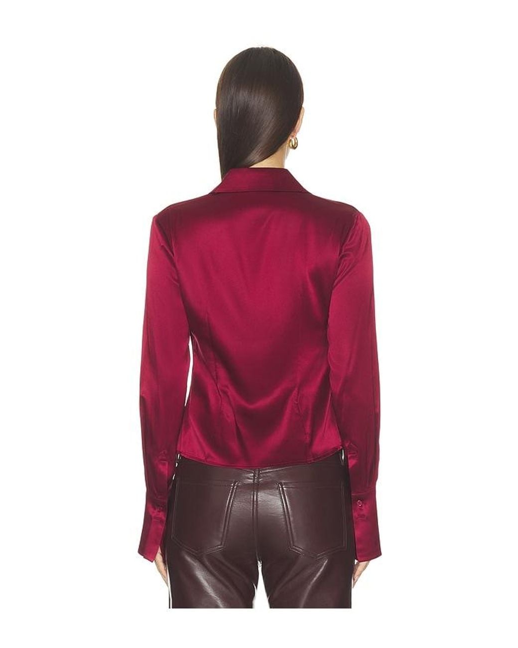 Nicholas Red Paloma Top