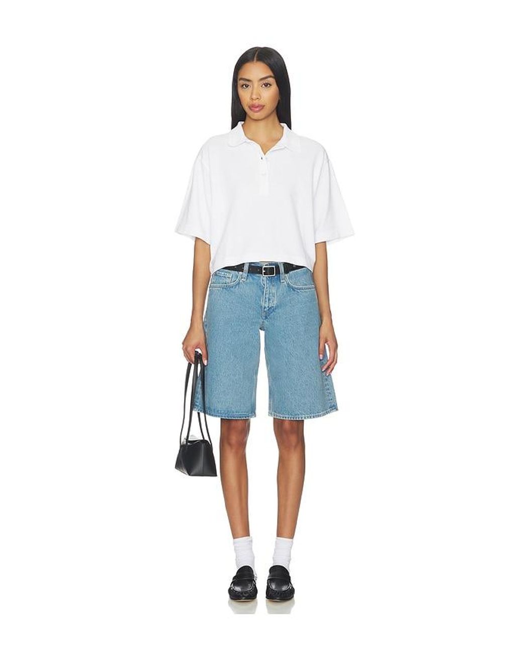Rag & Bone Blue Ariel Shorts