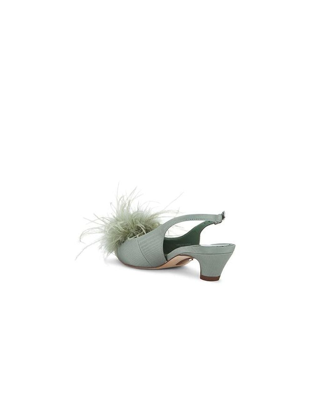 Sam Edelman Green Finchfeather Slingback Pump
