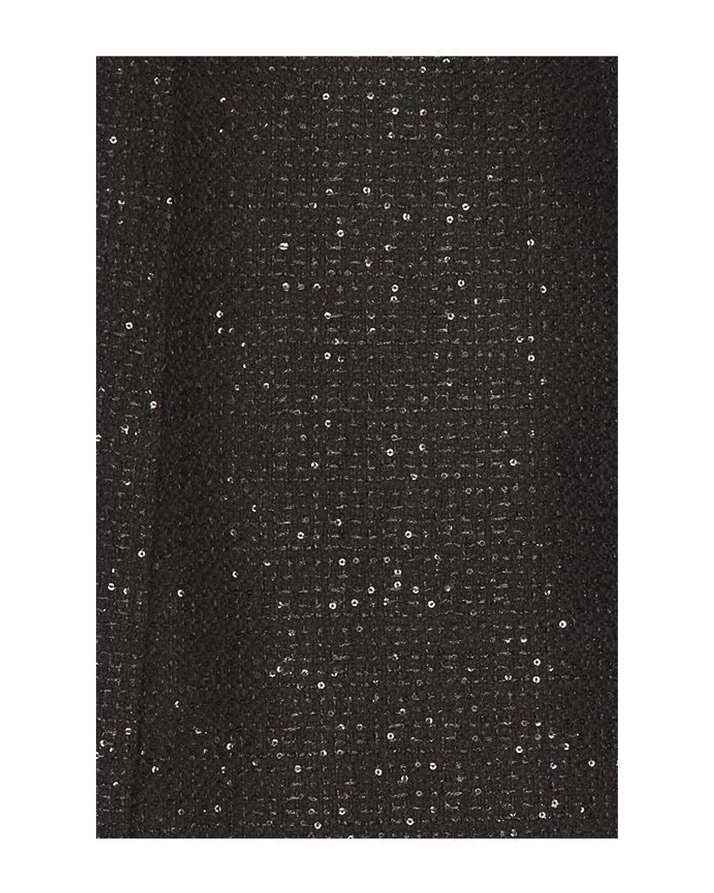 Bardot Black Karoline Boucle Mini Dress