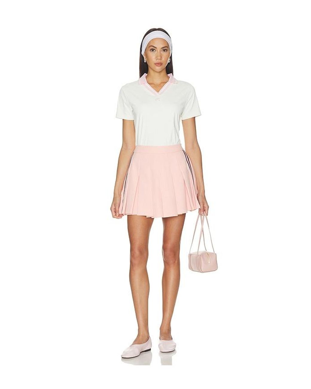 Malbon Pink Carlota Polo Top