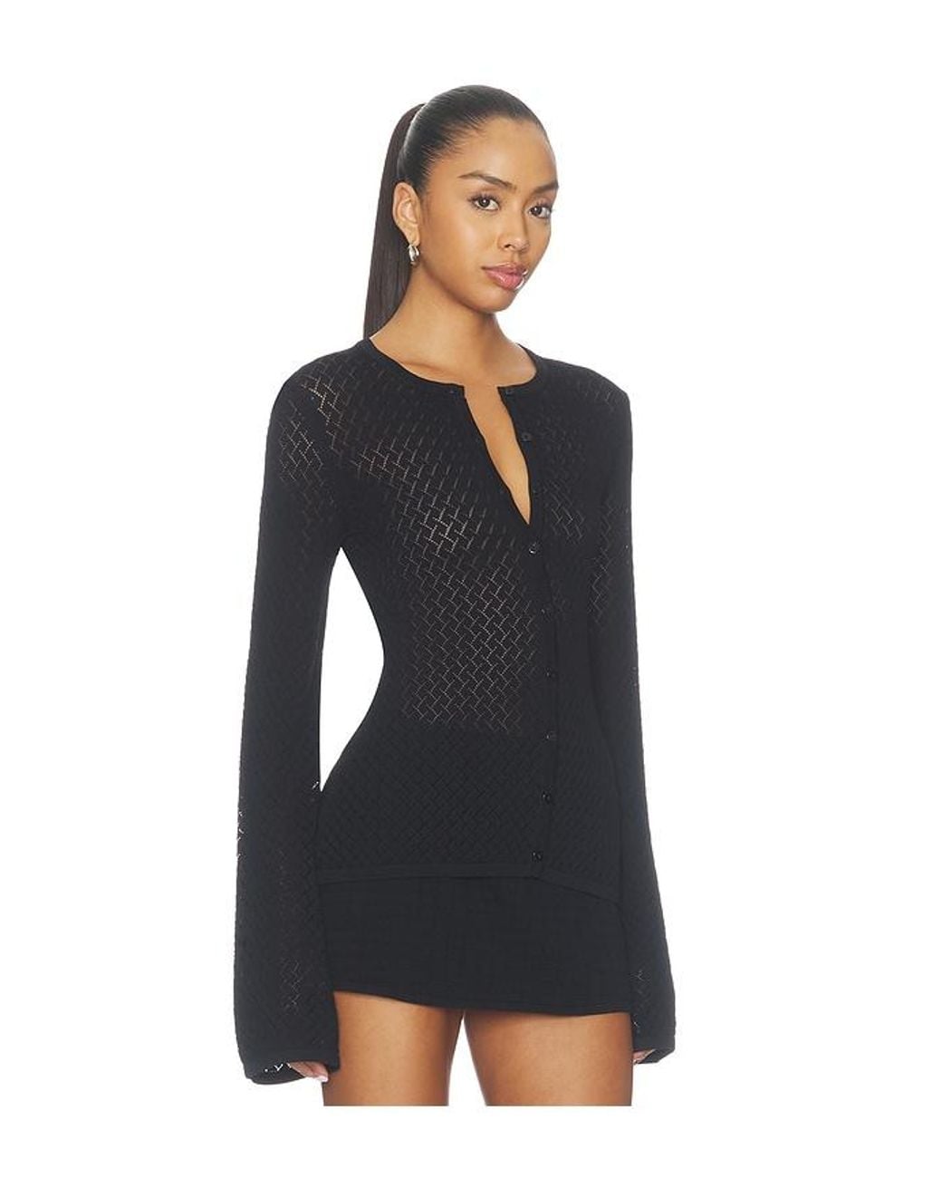 SNDY'S Black Adley Cardigan