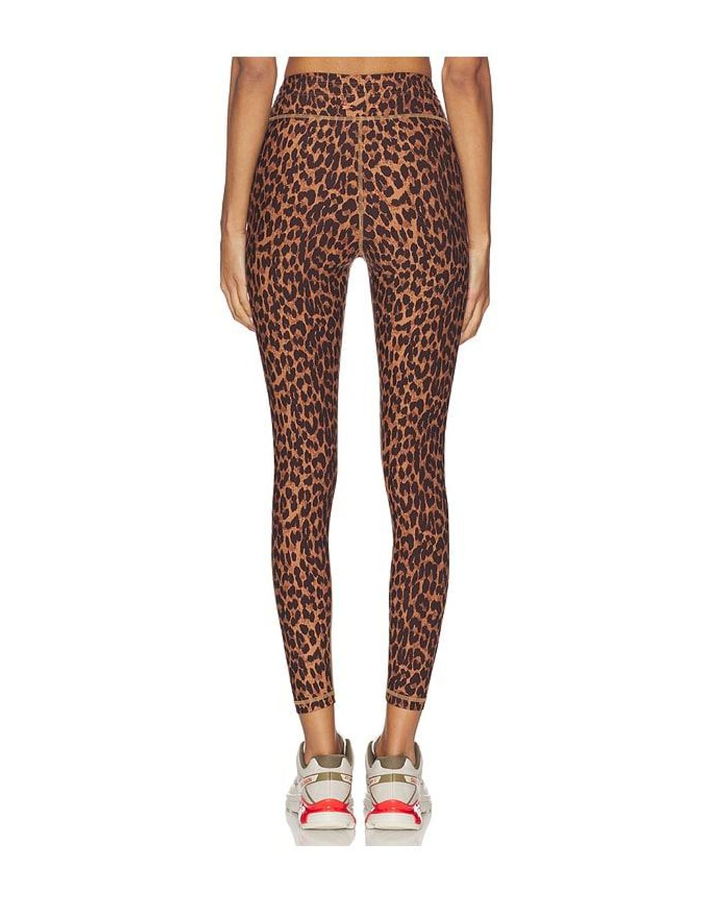 The Upside Brown Malawi 25In Midi Leggings
