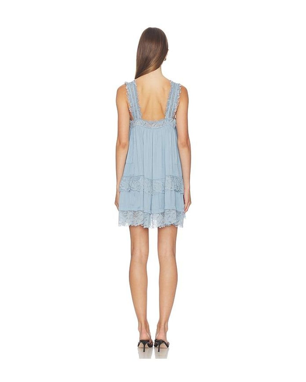 Free People Blue X Intimately Fp Forever Yours Dress