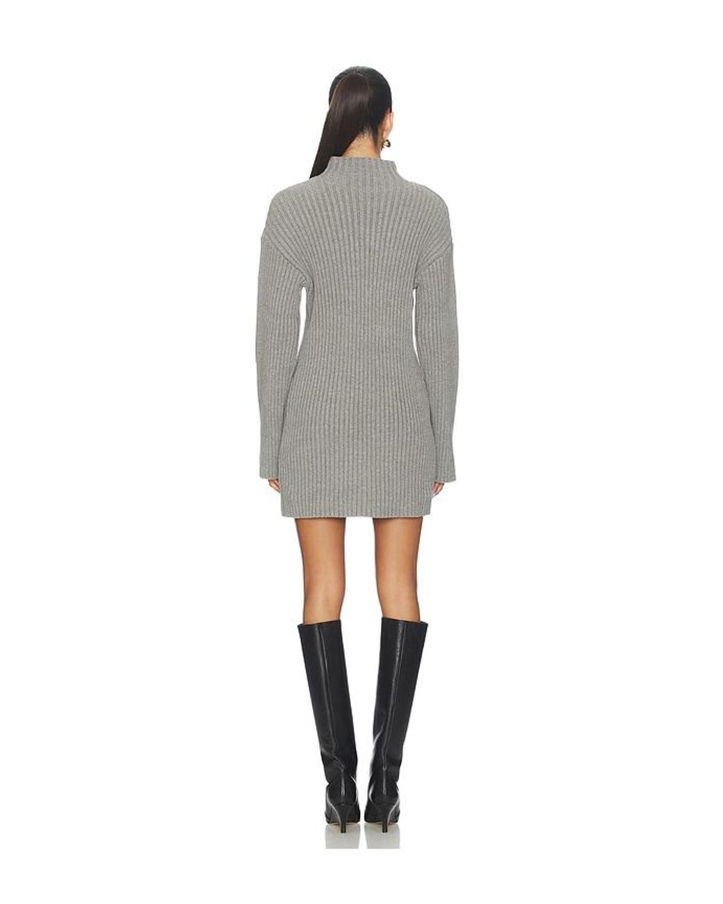 Lovers + Friends Gray Kora Mini Dress