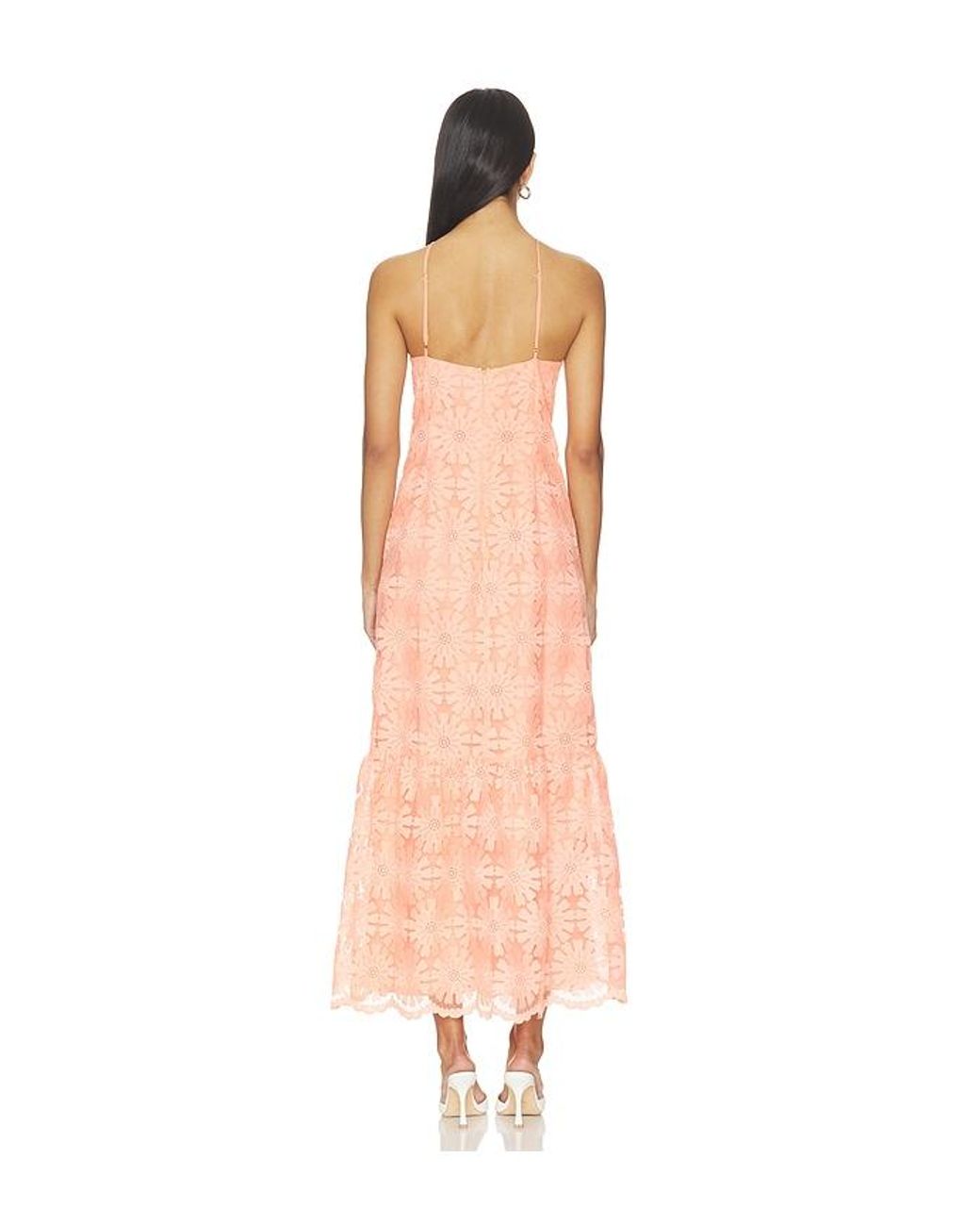 Amanda Uprichard White Darcey Maxi Dress