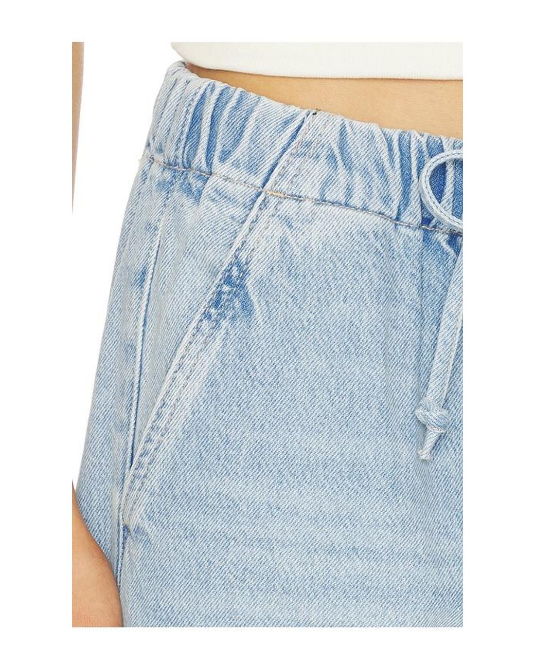 Mother Blue The Buffet Nerdy Jeans