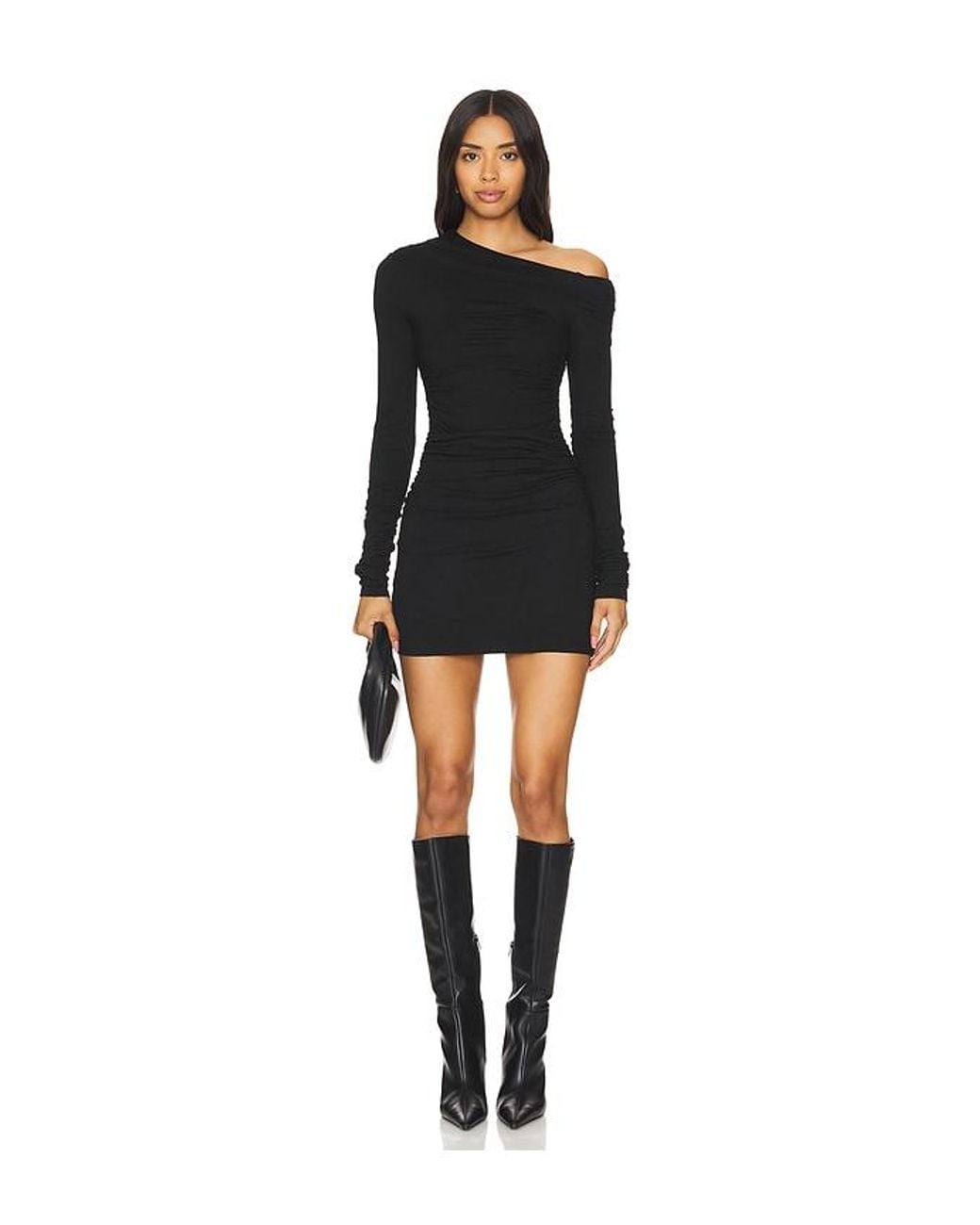 superdown Black Bianca Mini Dress