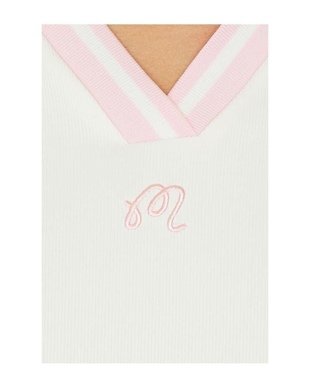 Malbon Pink Carlota Polo Top